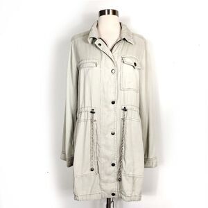 ANTHROPOLOGIE MANTO LONG Coat Utility Jacket